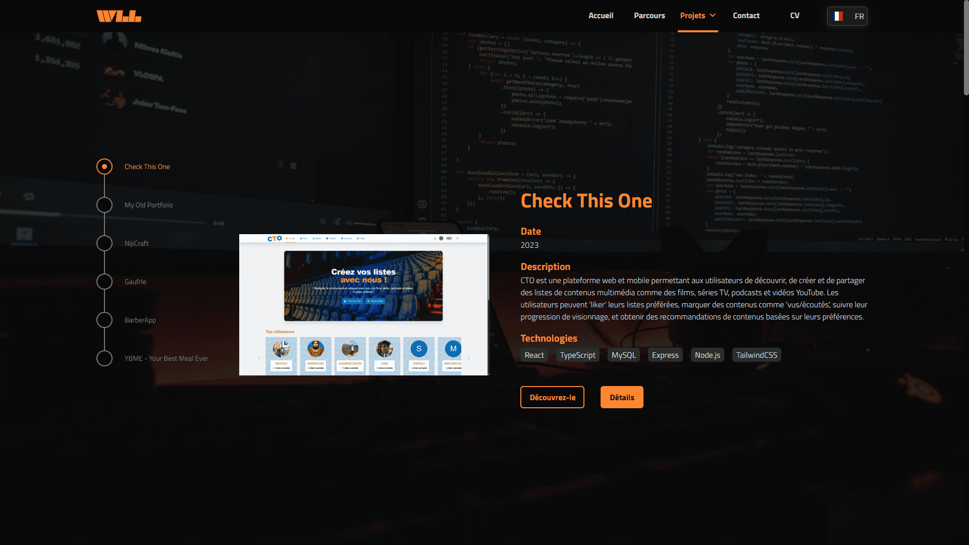 My Old Portfolio image 2